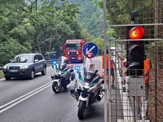 Dopravné obmedzenia pri Strečne budú ešte počas dvoch víkendov