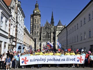 FOTO Národný pochod za život prebehol pokojne: Zúčastnilo sa ho 40-tisíc ľudí