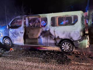 Požiar dodávky v Prešove – hasiči zasahovali, škoda za 25-tisíc eur