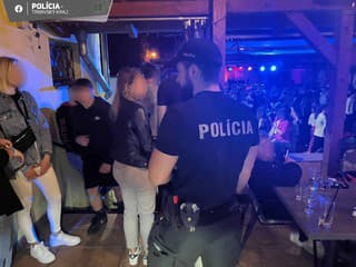 Polícia v Trnave odhalila alkohol u dvoch 17-ročných dievčat počas nočnej kontroly