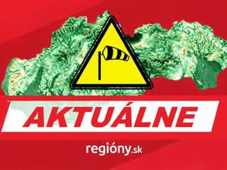 Predpoveď sa zhoršila: Na Slovensko sa rúti ORKÁN so silou až 160 km/h. TU už zvýšili výstrahy na 2. stupňa