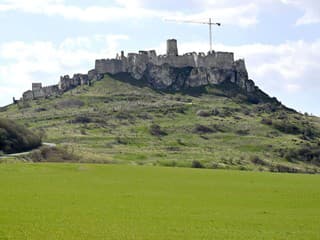 Spišský hrad museli pre sneženie a zlé počasie dočasne zatvoriť