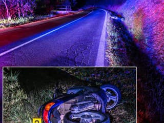 Ťažká nehoda skútra v okrese Spišská Nová Ves: Vodič bol opitý, jazdil bez prilby a skončil v priekope