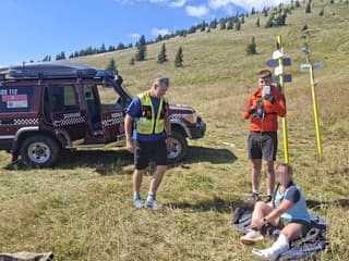 Turistka vo Veľkej Fatre utrpela zranenie členka: Zachraňovali ju horskí záchranári