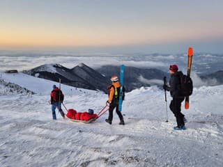 Skialpinista sa zranil pri páde v Malej Fatre: Zachraňovali ho horskí záchranári FOTO