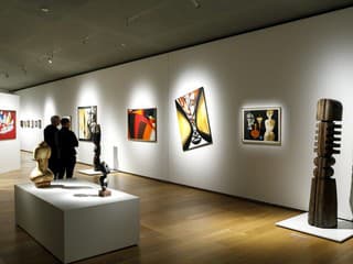 V SNG otvorili unikátnu výstavu Galanda a galandovci: Doteraz nevidený súbor diel legendárnej skupiny