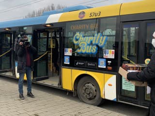 V Košiciach opäť pristavia Charity bus