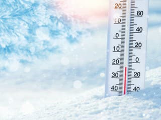 MIMORIADNA ZIMA Na Slovensku namerali najnižšiu teplotu za 5 rokov, až -25,6 °C