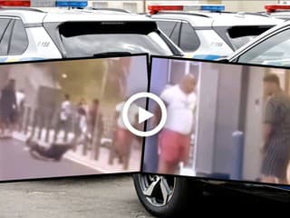 STRACH V MESTE Agresora pustili z väzenia, ihneď útočil na ľudí: Desivé VIDEO, primátor žiada o nasadenie SBS