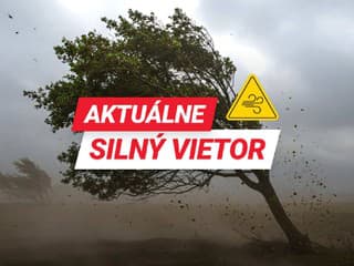 SHMÚ vydal výstrahu: Na horách stredného Slovenska hrozí silný vietor až víchrica