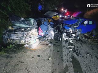BRUTÁLNA TRAGICKÁ ZRÁŽKA Z áut ostal iba šrot, z nemocnice prišla najhoršia správa! Z FOTO mrazí