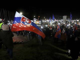 Aktuálne: Protest v Bratislave proti zmenám Trestného zákona a oslabeniu spravodlivosti