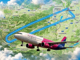 DRÁMA V OBLAKOCH Lietadlo WizzAir sa nečakane vrátilo do Bratislavy! Nezvyčajné manévre, poznáme dôvod