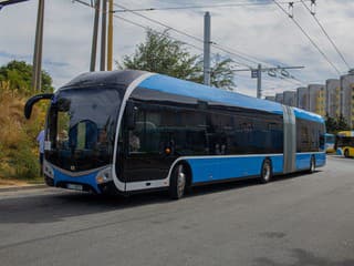 FOTO Košice majú prvý veľkokapacitný elektrobus: Mesto spúšťa modernizáciu verejnej dopravy