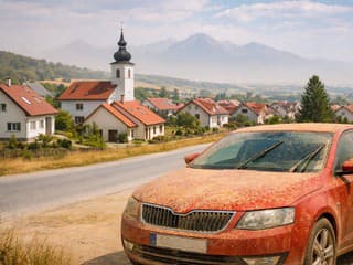 Zasiahne nás veľká dávka saharského piesku: Krvavý dážď zašpiní okná aj autá. Vieme, kedy bude najhoršie