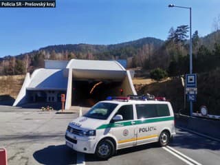 Dôležité upozornenie: Tunel Branisko v noci dočasne uzavrú, polícia varuje pred zdržaním