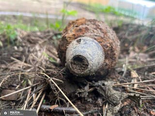 V lese pri Novej Bošáci objavili mínu z druhej svetovej vojny – zasahoval pyrotechnik, našli aj ďalšiu muníciu