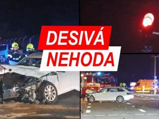 VIDEO DESIVÁ NEHODA Zapli nové semafory, vodiči ich ignorovali: Ihneď prišla zrážka! Ženu museli vyťahovať z auta