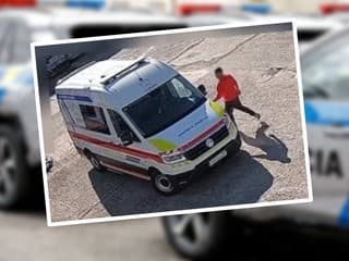 ŠOKUJÚCI ÚTOK na ZÁCHRANÁROV na Slovensku: Skončili uväznení v sanitke! Mrazivé SVEDECTVO a FOTO
