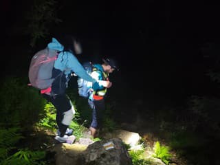 Dráma v Západných Tatrách: Česká turistka uviazla v sedle Pálenica, zachránili ju horskí záchranári