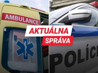 AKTUÁLNE ŤAŽKÁ ZRÁŽKA Zasahujú záchranári, cesta je neprejazdná! Prvé INFO a FOTO z miesta nešťastia