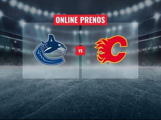Nemec, Pospíšil a Honzek v akcii: Online prenos zo zápasu Vancouver Canucks – Calgary Flames