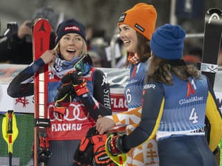 Shiffrinová vzdala hold Vlhovej: Je skvelá! To je všetko, čo môžem povedať