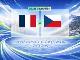 ZOH 2026 Francúzsko – Česko: Online prenos zo zápasu olympijského hokejového turnaja