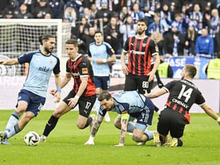 Slovan a Trnava si nič nedarovali, padali červené karty: Vyrovnanie prišlo v 97. minúte!