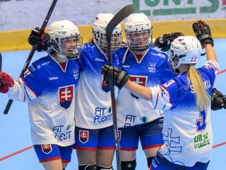 Prehraté derby s Českom odčinené: Hokejbalistky na MS so suverénnym triumfom