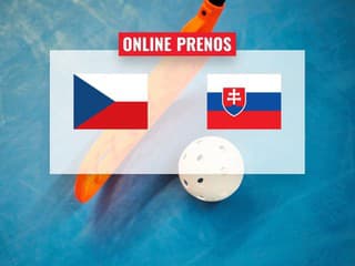 Česko - Slovensko: Online prenos zo štvrťfinále MS vo florbale