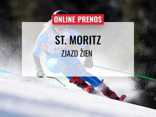 Rýchlostné disciplíny sa prvýkrát hlásia o slovo: Online prenos zo zjazdu žien v St. Moritzi