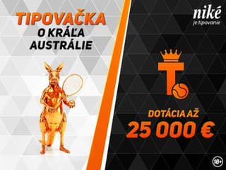 Kráľ Austrálie: Tipovačka o 2.500.000 NIKOV a úplne zadarmo!