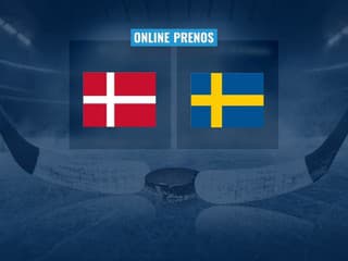 Dánsko – Švédsko: ONLINE prenos z MS V HOKEJI 2026