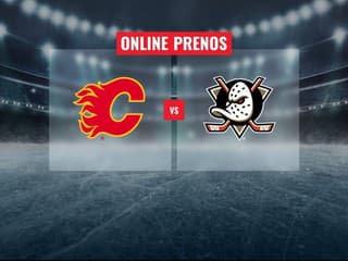Nemec, Pospíšil a Honzek v bitke o body: Online prenos zo zápasu Calgary Flames – Anaheim Ducks
