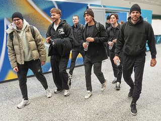 ZOH 2026 Slafkovský a spol. už na mieste činu: Sedmička slovenských hviezd z NHL dorazila do Milána