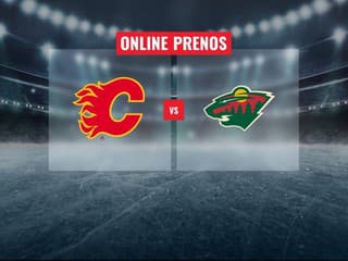 Martin Pospíšil a Šimon Nemec: Online prenos zo zápasu Calgary Flames - Minnesota Wild