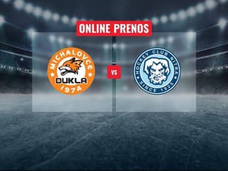 HK Dukla Michalovce – HK Nitra: Online prenos z 3. štvrťfinále play-off