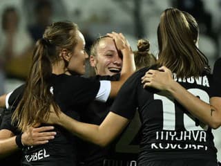 Fantázia, dievčatá: Futbalistky Spartak Myjava zvládli svoj duel v 2. predkole Ligy majstrov