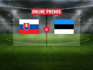 Slovensko - Estónsko: Online prenos zo zápasu Ligy národov UEFA