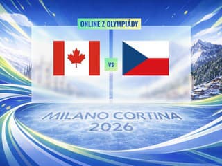 ZOH 2026 Kanada – Česko: Online prenos zo štvrťfinále hokejového turnaja
