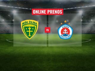 MŠK Žilina – ŠK Slovan Bratislava: Online prenos zo 6. kola skupiny o titul v Niké lige