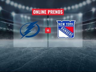 Erik Černák vs. Adam Sýkora: Online prenos zo zápasu Tampa Bay Lightning – New York Rangers