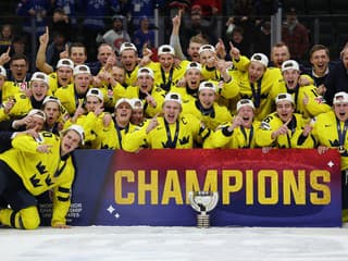 VIDEO Česku vo finále došla šťava: Švédski mladíci sa po dlhých rokoch stali majstrami sveta