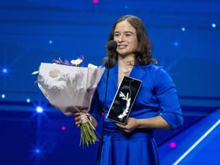 Slzy v očiach a emotívna ďakovná reč: Paňková bola prekvapená z umiestnenia v ankete