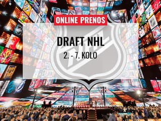 Koľko Slovákov si vyberú kluby? Online prenos z 2. - 7. kola draftu NHL