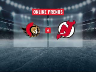 Šimon Nemec na kanadskom ľade: Online prenos zo zápasu Ottawa – New Jersey