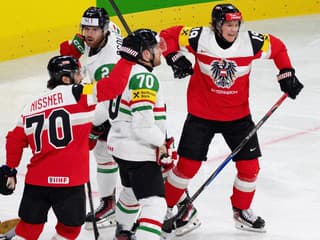 MS V HOKEJI 2026 Dráma až do konca: Rakúsko v derby s Maďarskom vybojovalo ďalšie víťazstvo