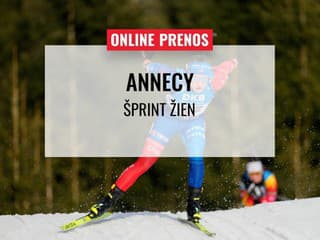 V akcii aj Bátovská Fialková a Kapustová: Online prenos zo šprintu žien v Annecy