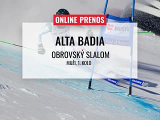 Bratia Žampovci opäť v akcii: Online prenos z 1. kola obrovského slalomu v Alta Badii